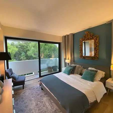 Apartamento Super Cannes Front De Luxueux Vue Unique Vallauris