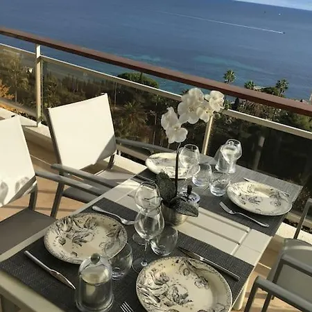 Super Cannes Front De Luxueux Vue Unique Apartamento