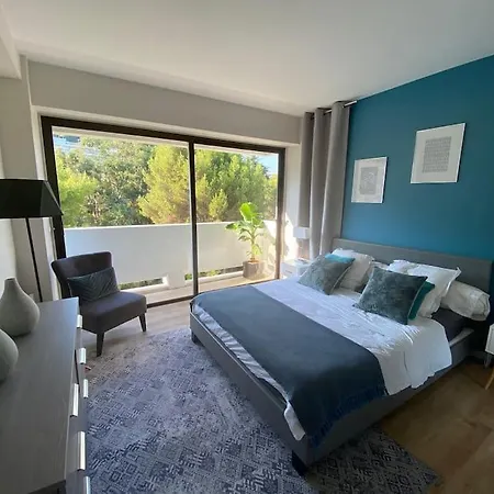 Appartamento Super Cannes Front De Luxueux Vue Unique