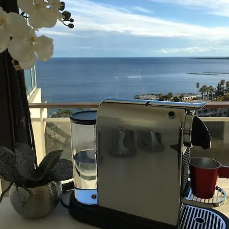 Appartamento Super Cannes Front De Luxueux Vue Unique Vallauris
